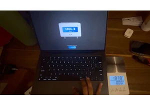 MacBook Pro trackpad can double as a weighing scale, and the source code is free — creator hacks trackpad to weigh items, claims Force Touch system 'pretty accurate',