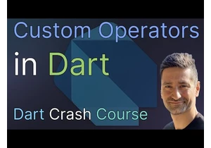 Custom Operators in Dart - Learn About Creating Your Own Operators on Data Types in Dart