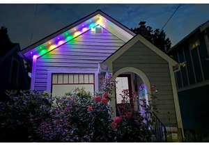 I put up these holiday lights last year—and they’re not coming down