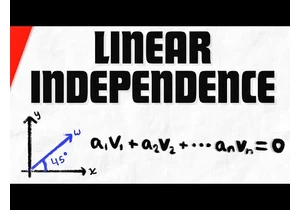 Linear Independence in Vector Spaces | Linear Algebra