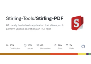 Stirling PDF: Self-hosted, web-based PDF manipulation tool