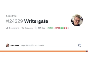 Zig breaking change – initial Writergate