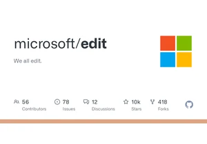 Microsoft Releases Classic MS-DOS Editor for Linux Written in Rust