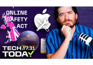 New Law Spikes VPN Usage in the UK, NBA Tests 'Smart' Basketballs and More | Tech Today video
