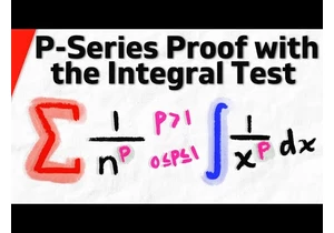 Convergence of p-Series with Integral Test | Calculus 2