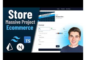 Full Stack Ecommerce Store With Admin Dashboard From Scratch - Next.js, Prisma, Stripe, Tailwind