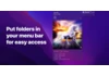 Folder Peek โ Put folders in the menu bar on your Mac