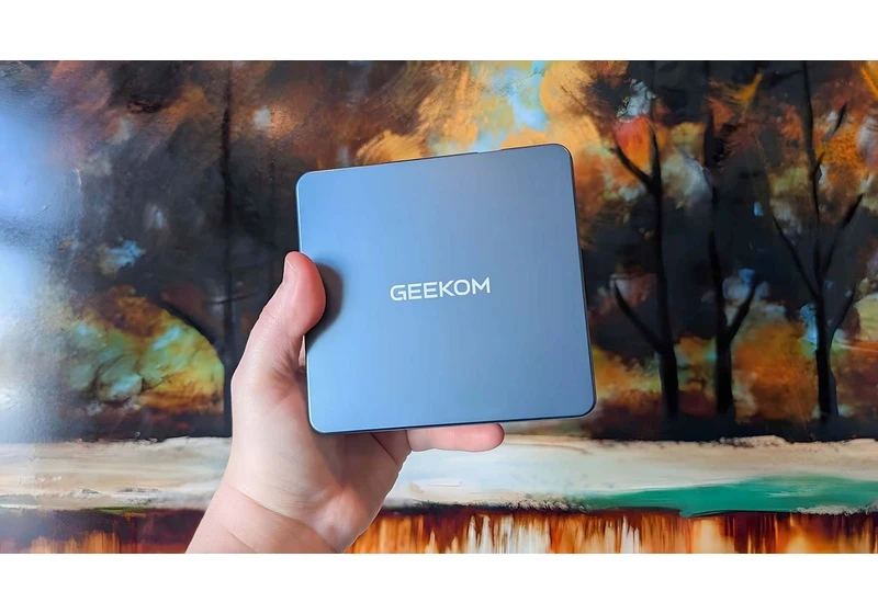 I tested Geekom's new mini PC — A tiny Windows box that feels bigger on the inside with quad monitor support