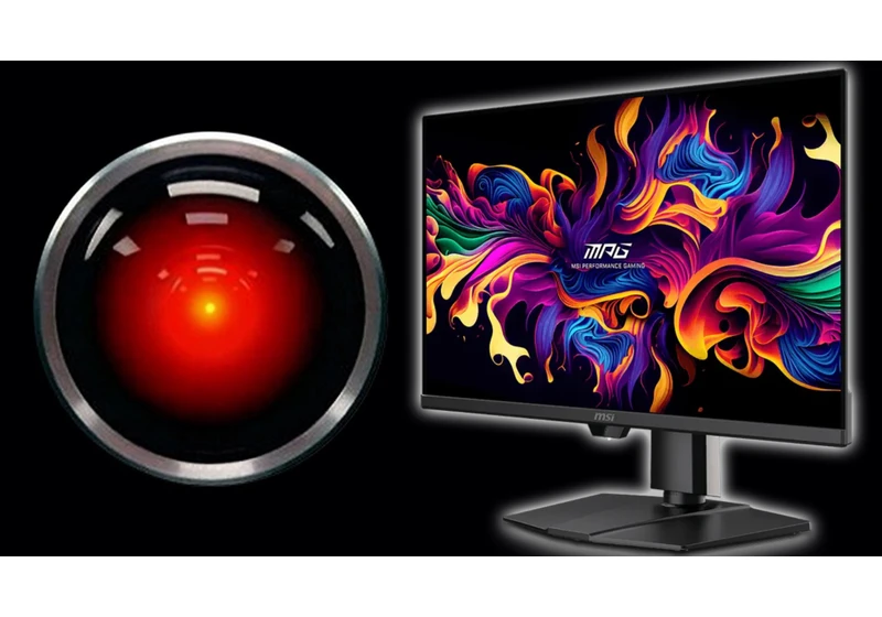 MSI’s new OLED monitor has an NPU for built-in AI, please end my suffering