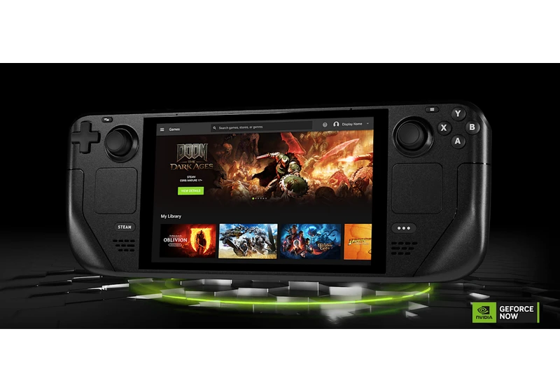 NVIDIA's native GeForce NOW app is now available for Steam Deck