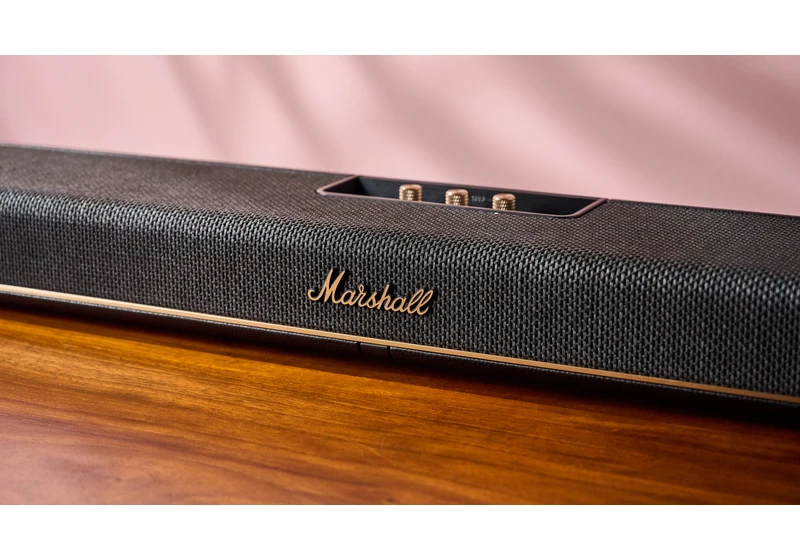 I tried Marshall’s first soundbar, which rivals the Sonos Arc Ultra with an amp-inspired design and huge Dolby Atmos sound
