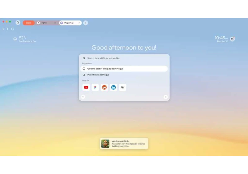 Norton’s new Neo browser wants to bring AI to the search bar
