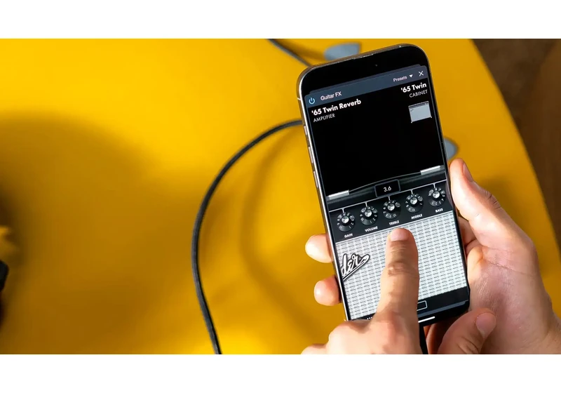 Fender Studio app takes the best feature from our favourite guitar amps