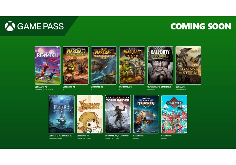 Xbox Game Pass gets all three Warcraft remasters, another Call of Duty game, and more