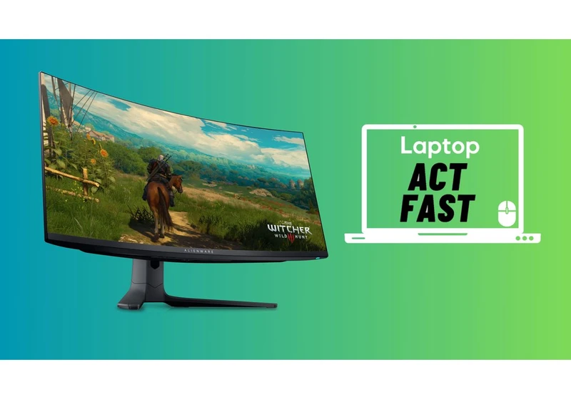 Act fast! Get this curved 34-inch Alienware gaming monitor for its lowest price ever