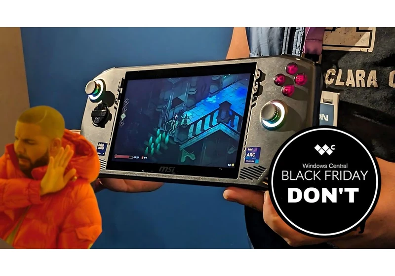 Even at 41% off I can't recommend this mediocre gaming handheld — especially when there is a cheaper and much better option