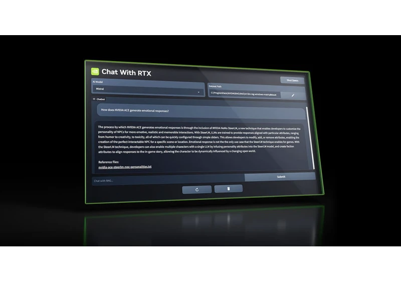 NVIDIA’s new AI chatbot runs locally on your PC