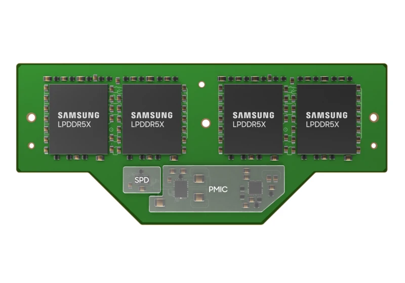 Samsung Unveils LPCAMM: up to 128GB of DDR5 for Laptops in 60% Less Space