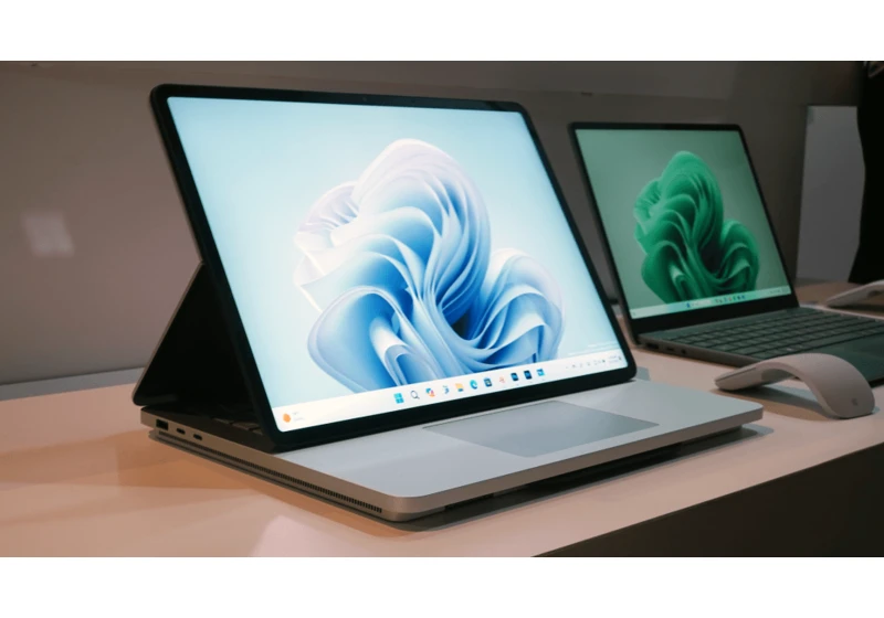 Hands-on with Surface Laptop Go 3 and Surface Laptop Studio 2