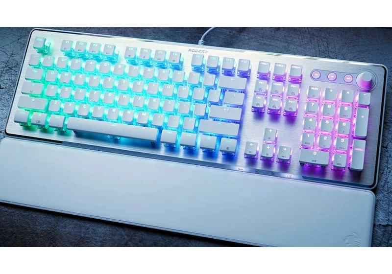 Roccat Vulcan II keyboard review: A disco ball you can type on