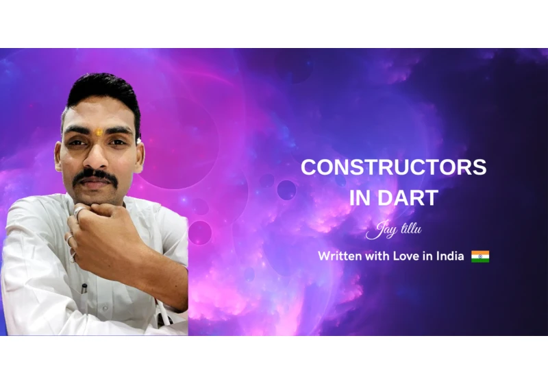 Constructors in Dart