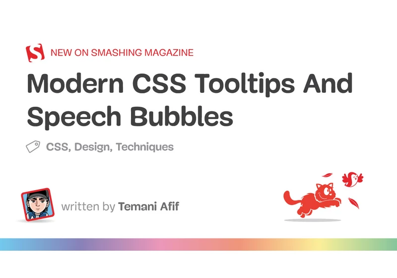 Modern CSS Tooltips And Speech Bubbles (Part 1)