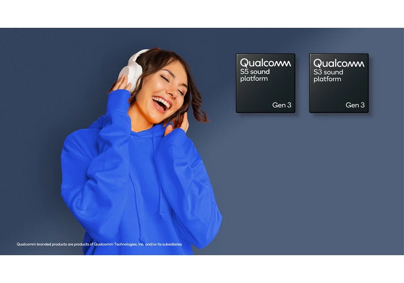  Qualcomm unveils S5 Gen 3 Sound platform with 'almost 50x more AI power' 