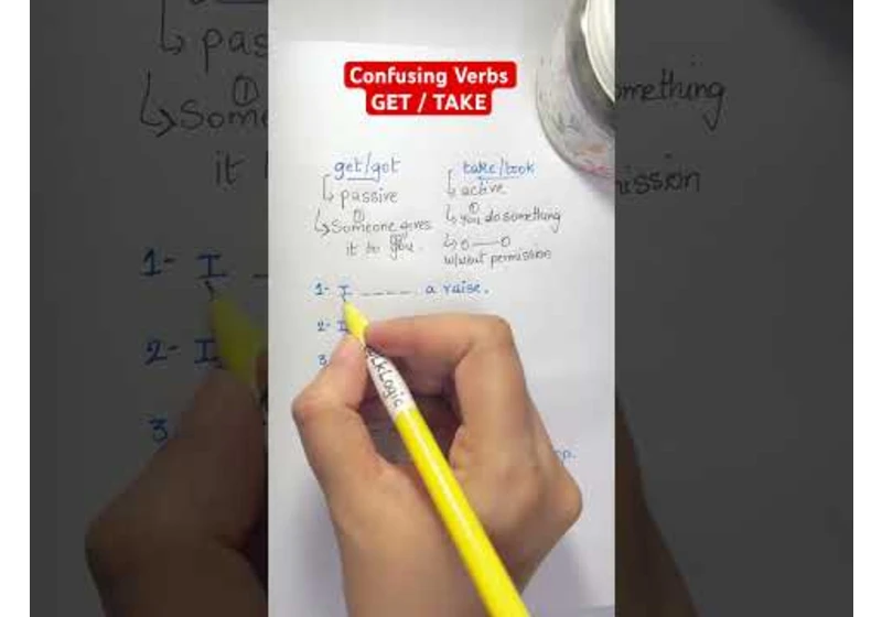 What’s the difference between GET and TAKE ??