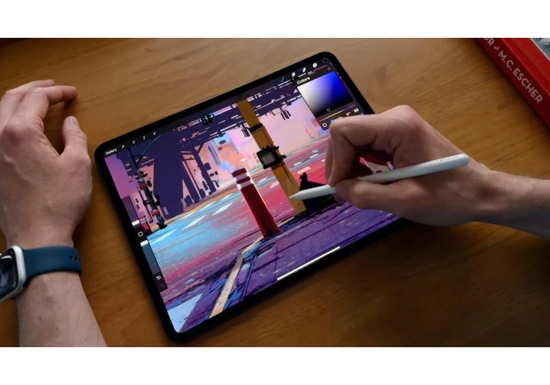 See Apple's New 'Squeezable' Pencil Pro video     - CNET