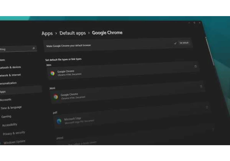 Rivals call foul on the “fix” for Windows 11’s atrocious default browser options
