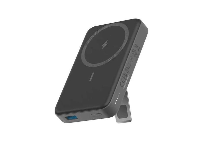 Anker’s magnetic power bank is also a phone stand — and it’s 50% off