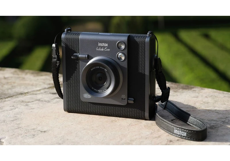 The new Fujifilm Instax Wide Evo is the sexiest, priciest instant camera of its kind, and I love it
