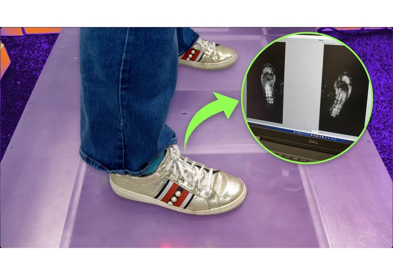 I Made Things Weird Trying TSA's New Shoe Scanner Machine video
