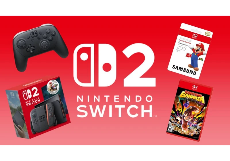 Where to preorder the Nintendo Switch 2, games, and accessories starting April 9