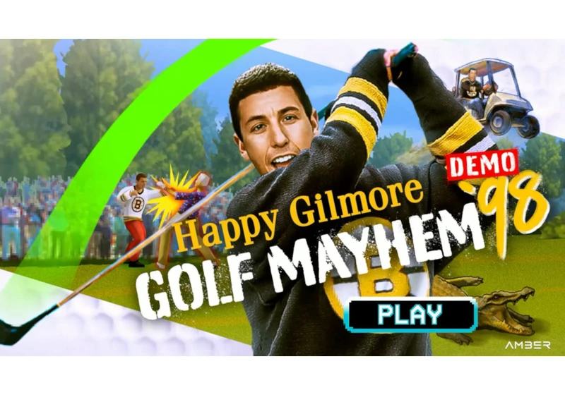 Netflix Launches a Surprise 'Happy Gilmore' Game Alongside the New Film