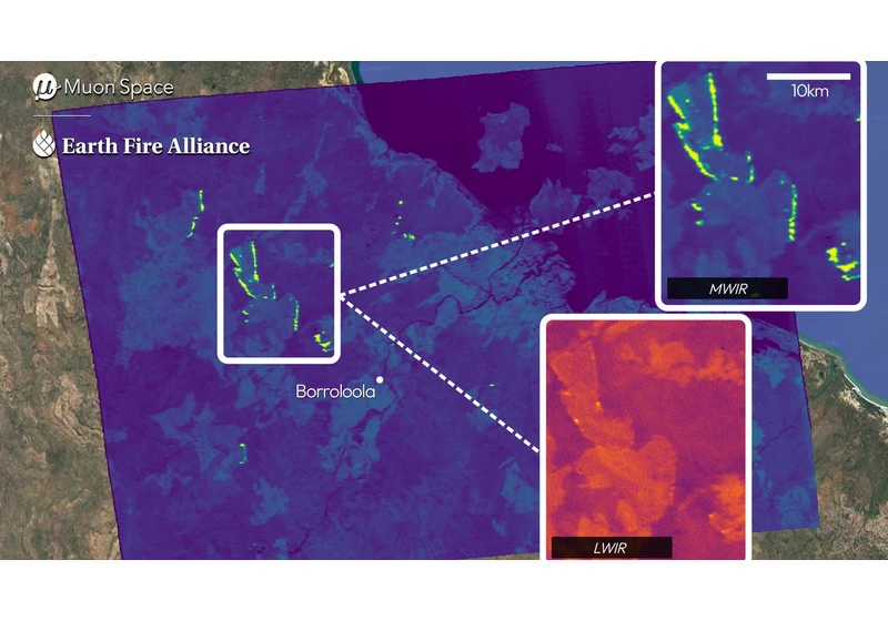 These Are the First FireSat Images for Finding Wildfires from Space
