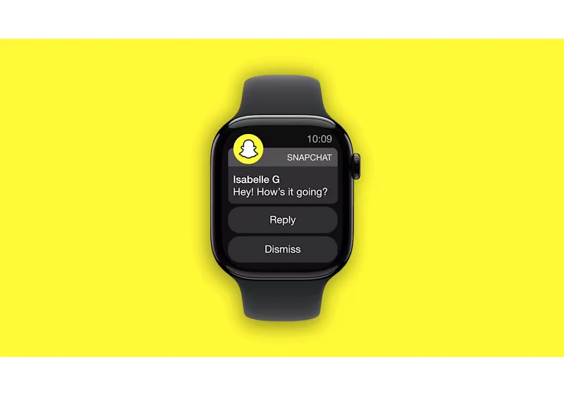 Snapchat finally has a watchOS app after a decade