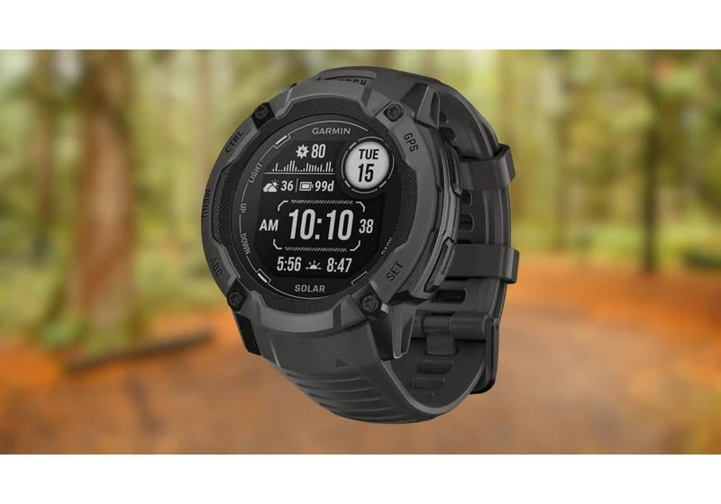 This discounted Garmin smartwatch is the perfect camping companion