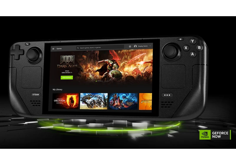 NVIDIA GeForce NOW launches a native Steam Deck app, unlocking 4K cloud gaming & extended battery life for Valve's handheld
