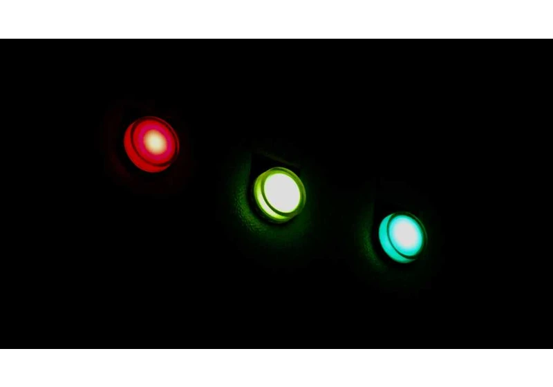 I hate bright LED indicators, so I cover them with $5 dimming stickers