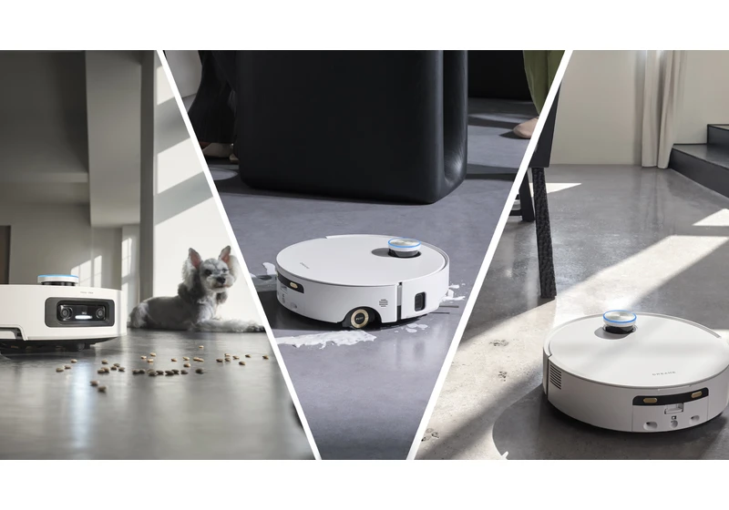  Dreame's new hybrid robovac has 3 never-before-seen special features that turn it into a lean, mean, mopping machine 