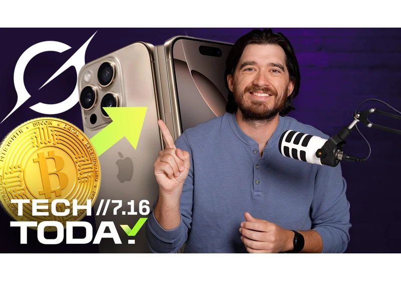 Bitcoin Hits New Record High, Folding iPhone and More | Tech Today video