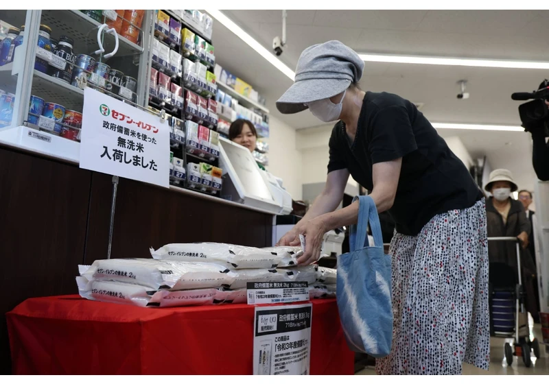 Price of rice in Japan falls below ¥4k per 5kg