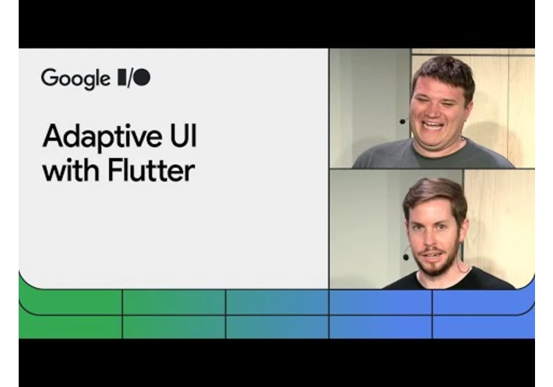 How to build Adaptive UI with Flutter