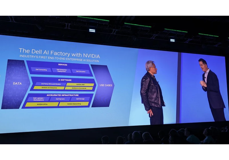  Dell and Nvidia are teaming up to provide companies with “AI factories” 