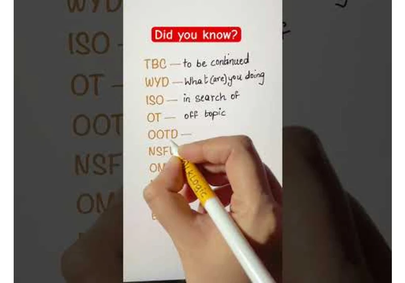 Did you know?
