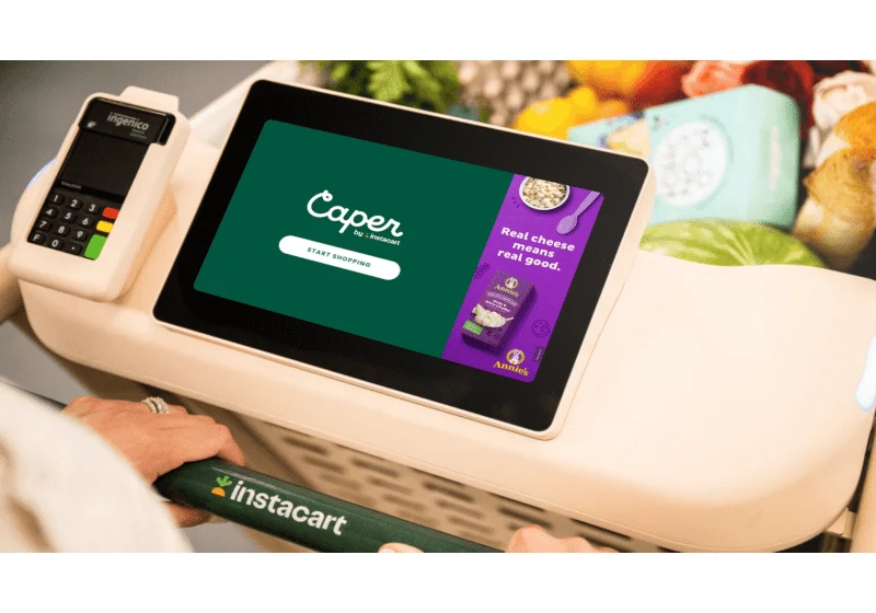 Instacart to start serving ads on Good Food Holdings shopping carts
