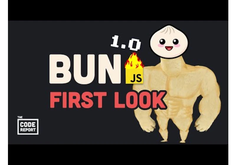 Bun is disrupting JavaScript land