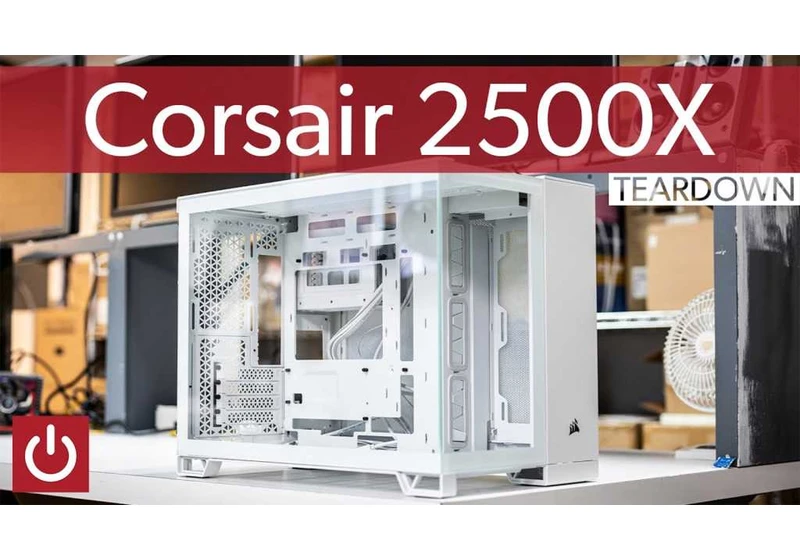 Watch us build in Corsair’s new 2500X back connection case