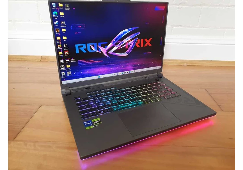 Asus ROG Strix G16 review: A powerful laptop with cyberpunk styling